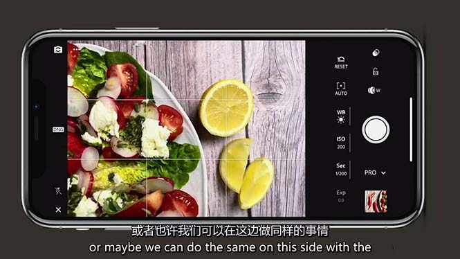 iPhone 美食摄影-掌握美食摄影造型-构图和编辑艺术-21节课-中英字幕-柠檬网创