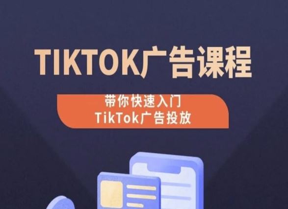 TikTok广告投放课程，从0-1实操课，带你快速入门TikTok广告投放-柠檬网创