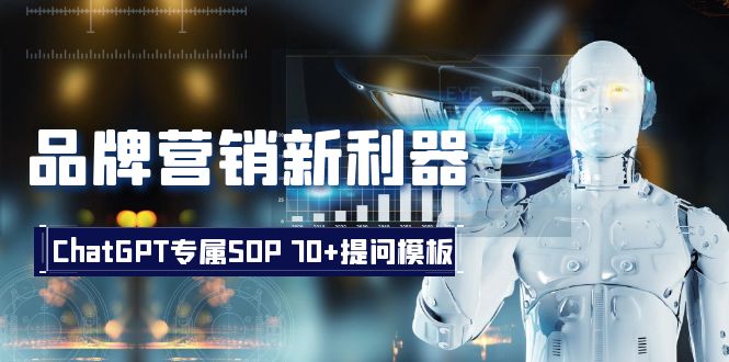 （8403期）品牌营销新利器：ChatGPT专属SOP，70+提问模板-柠檬网创