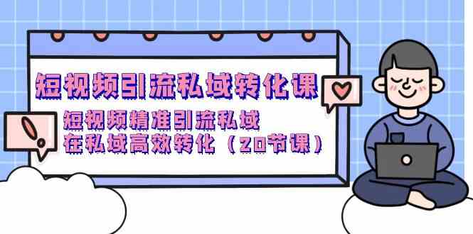 （9926期）短视频引流 私域转化课，短视频精准引流私域，在私域高效转化（20节课）-柠檬网创