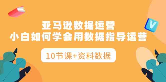（10158期）亚马逊数据运营，小白如何学会用数据指导运营（10节课+资料数据）-柠檬网创