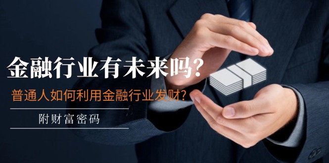 公众号付费文章：金融行业有未来吗？普通人如何利用金融行业发财?(附财富密码)-柠檬网创
