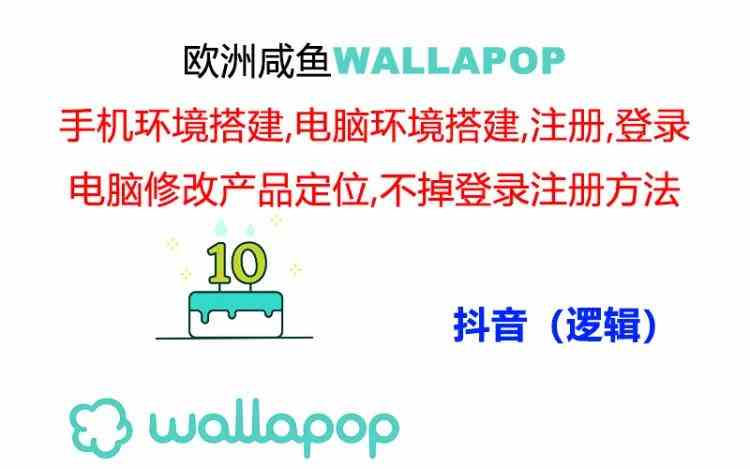 wallapop整套详细闭环流程：最稳定封号率低的一个操作账号的办法-柠檬网创