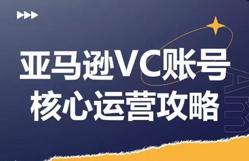 亚马逊VC账号核心玩法解析，实战经验拆解产品模块运营技巧，提升店铺GMV，有效提升运营利润-柠檬网创