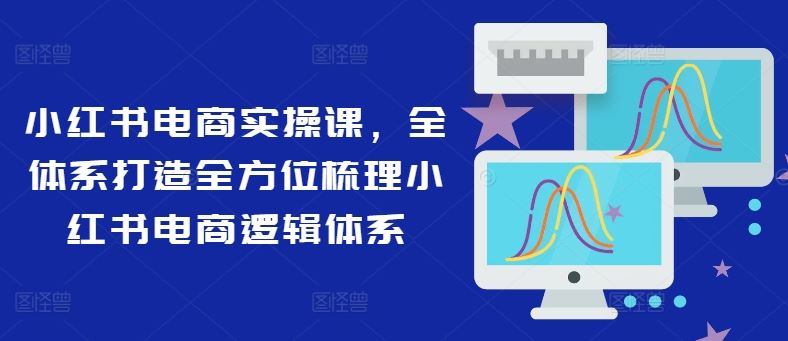 小红书电商实操课，全体系打造全方位梳理小红书电商逻辑体系-柠檬网创