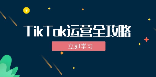 （12739期）TikTok实战运营全攻略：从下载软件到变现，抖音海外版实操教程-柠檬网创