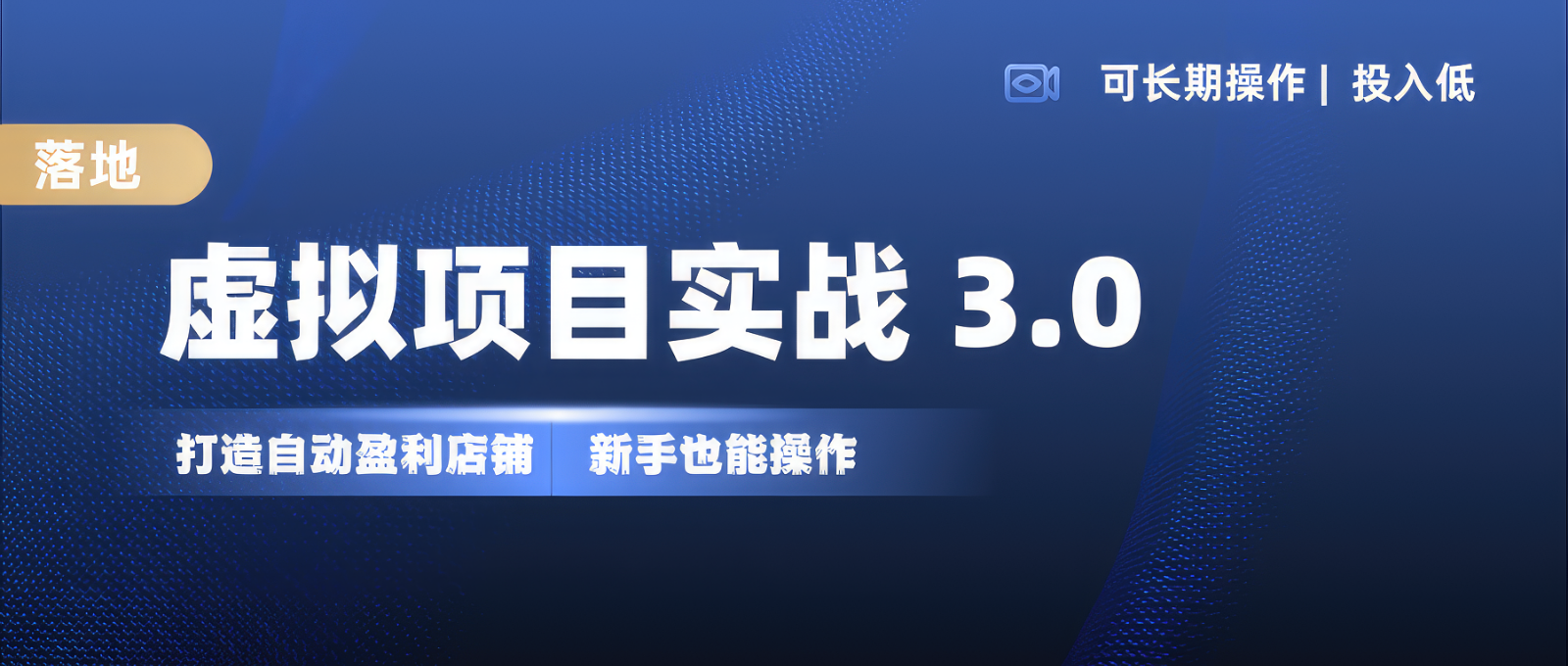 虚拟项目实操落地 3.0,新手轻松上手，单品月入1W+-柠檬网创