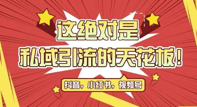 最新首发全平台引流玩法，公域引流私域玩法，轻松获客500+，附引流脚本，克隆截流自热玩法【揭秘】-柠檬网创