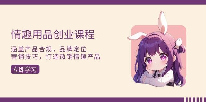 （13682期）情趣用品创业课程：涵盖产品合规，品牌定位，营销技巧，打造热销情趣产品-柠檬网创