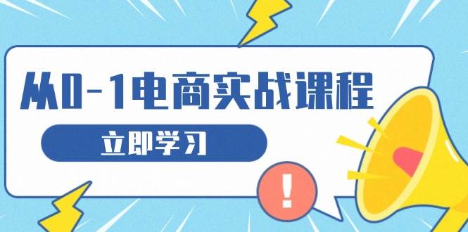 （13594期）从零做电商实战课程，教你如何获取访客、选品布局，搭建基础运营团队-柠檬网创